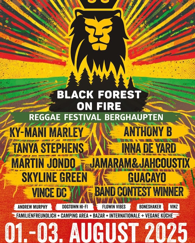 Black Forest On Fire 2025 poster