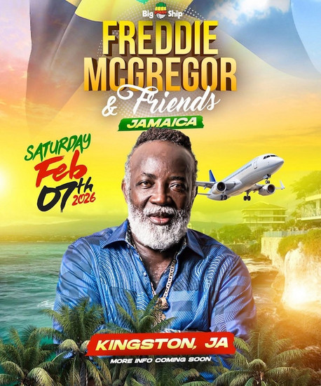 Freddie McGregor & Friends 2026 poster