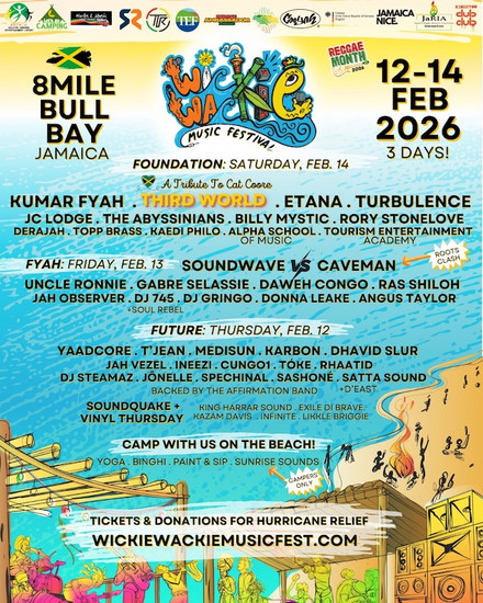 Wickie Wackie Music Festival 2026 poster